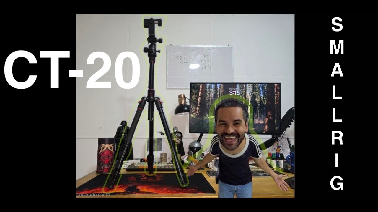 CT 20 SmallRig Tripod UNBOXING & REVIEW
