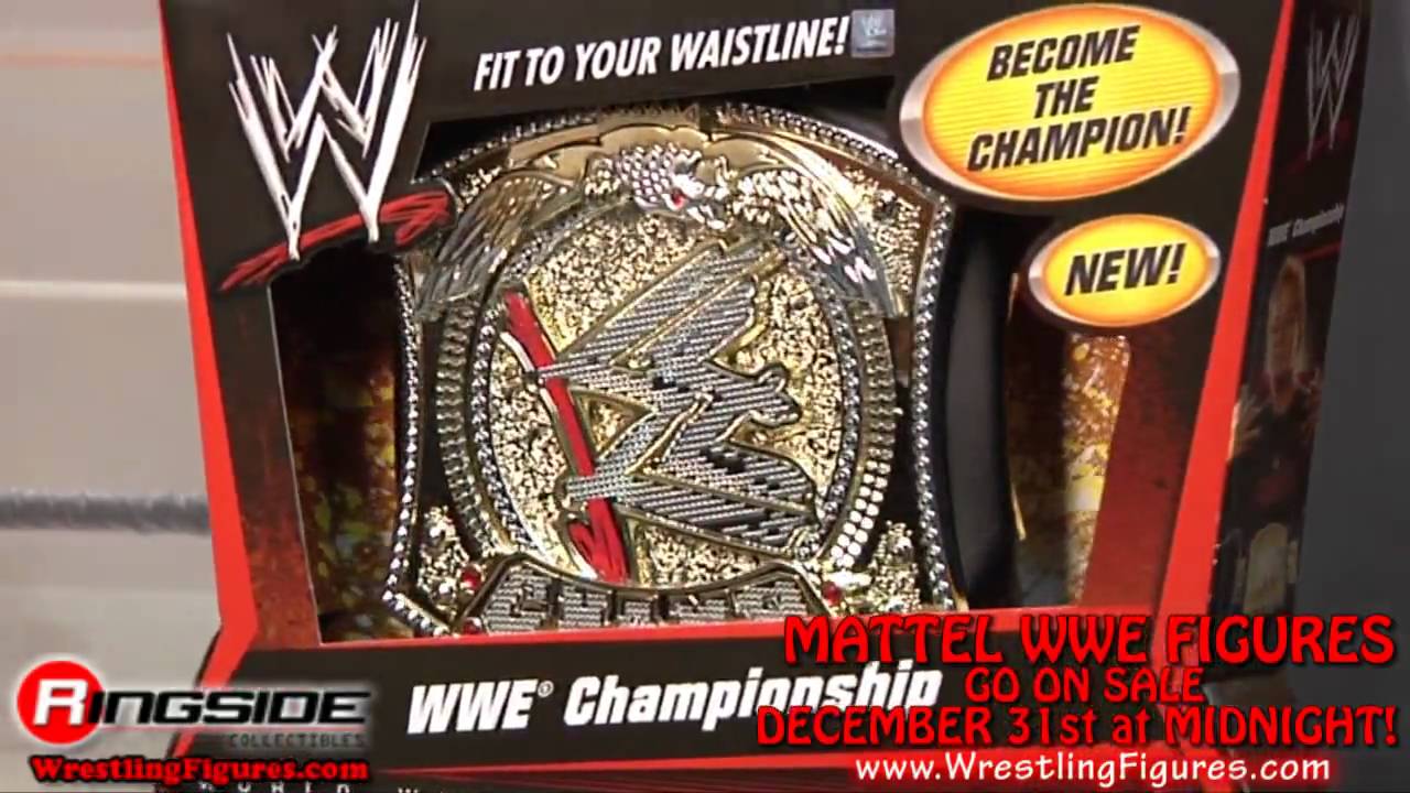 WWE Spinner Championship Mattel Kids Toy Belt - RSC Figure Insider