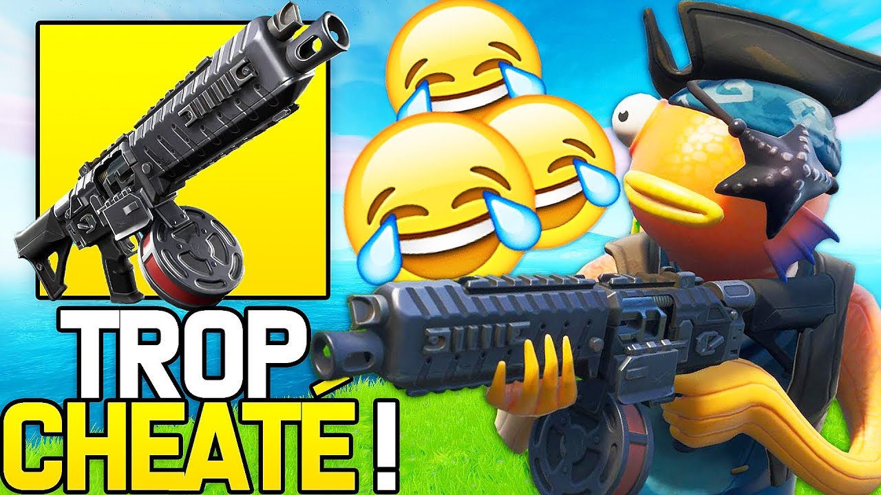 EPIC GAMES DOIT NERF LE NOUVEAU ''FUSIL À POMPE À TAMBOUR'' TROP CHEATÉ SUR FORTNITE !