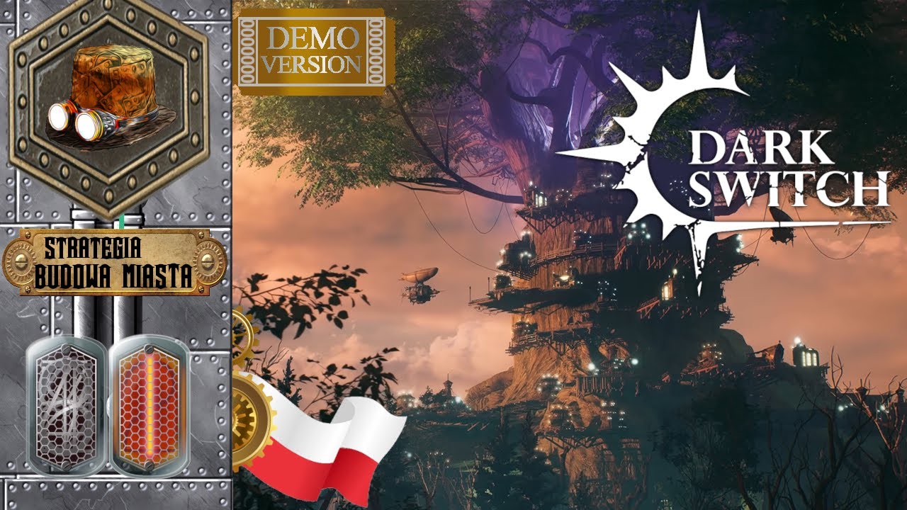 Mroczny City Builder Z Klimatem FrostPunk Zapowiada Się Świetnie #DarkSwitch PL #1 Gameplay 2K PL