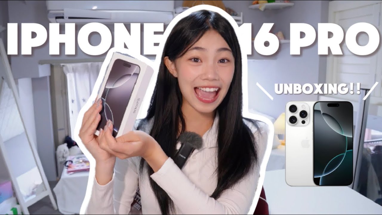 【iPhone 16 Pro開箱】新手機終於來啦🤩🔥｜手機殼開箱👀😚｜足足等了三個月的iPhone16Pro到手了😵｜喵Miya