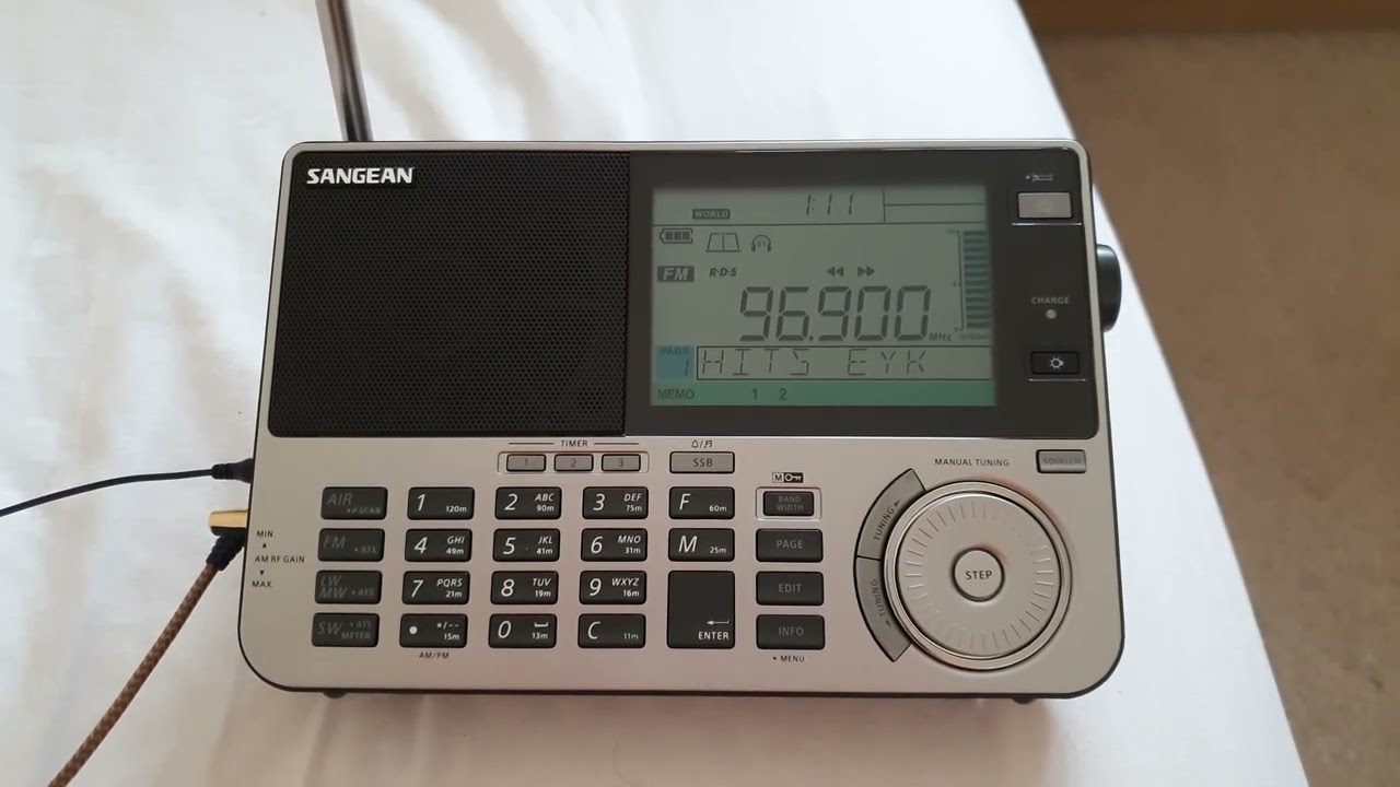 FM DX test on my new Sangean ATS-909X2!