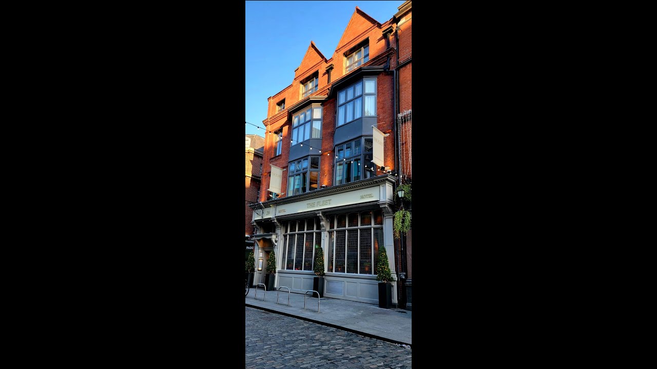 A Look Inside- The Fleet Hotel- Dublin, Ireland Temple Bar area