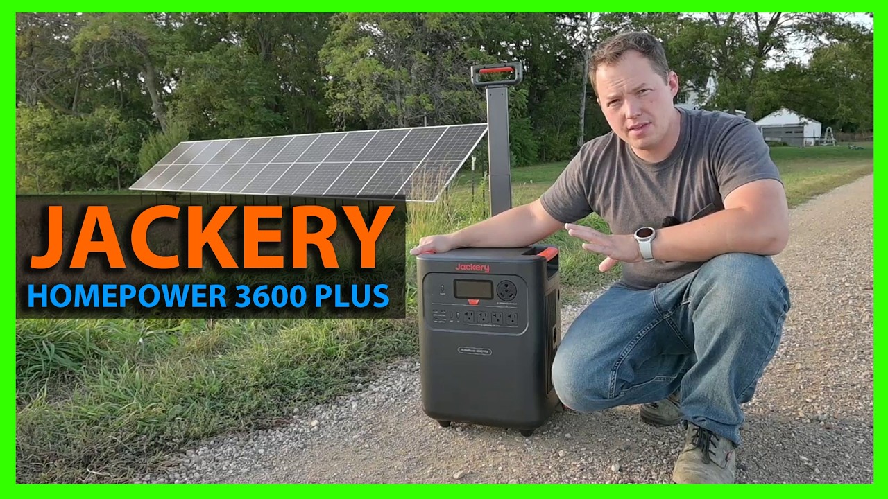 Знакомьтесь с новым Jackery HomePower 3600 Plus!