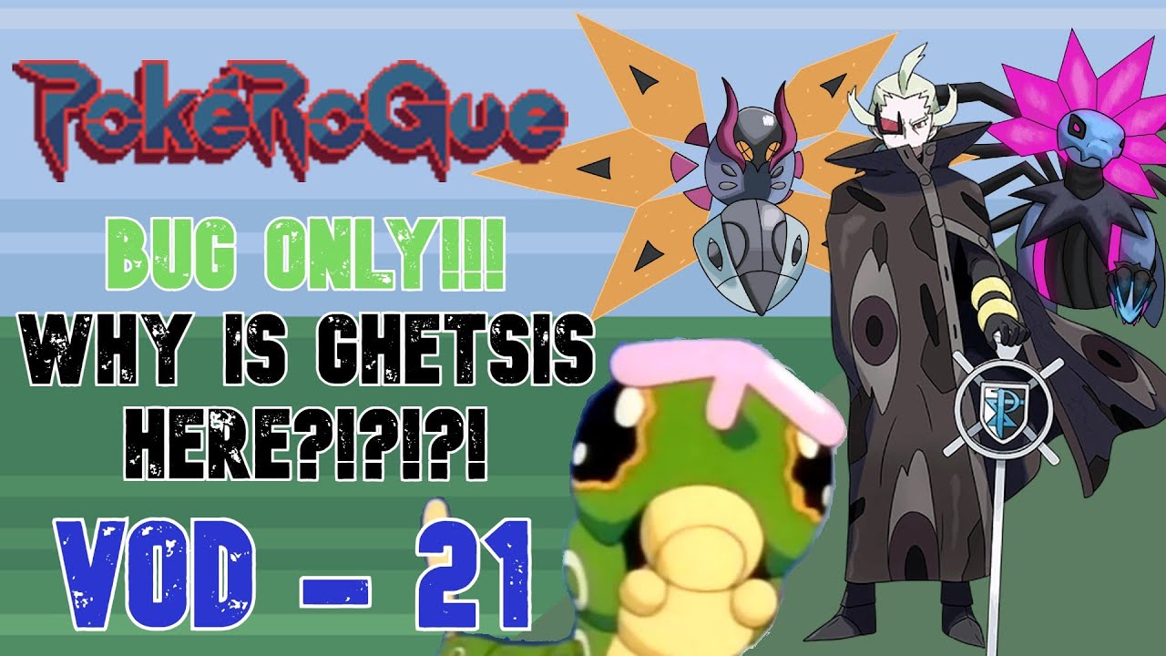 Gym Leader Challenge - BUG TYPE Pt #1!! | PokeRogue VOD #21