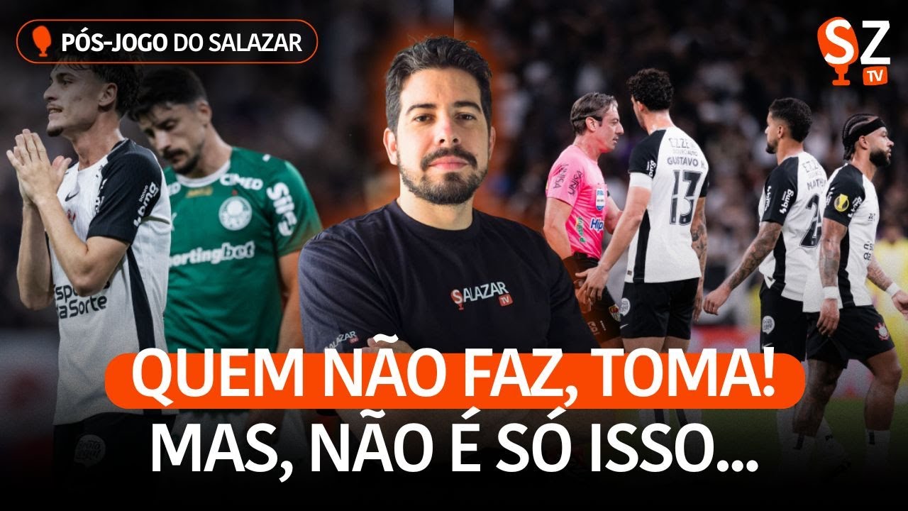 PÓS-JOGO: SÓ FALTOU O GOL (DE NOVO) PARA O CORINTHIANS, QUE COMEÇA A DAR BONS SINAIS!