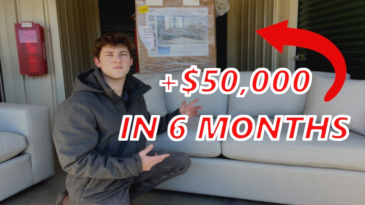 I Tried Ryan Pineda Couch Flipping Side Hustle / $50k in 6 month