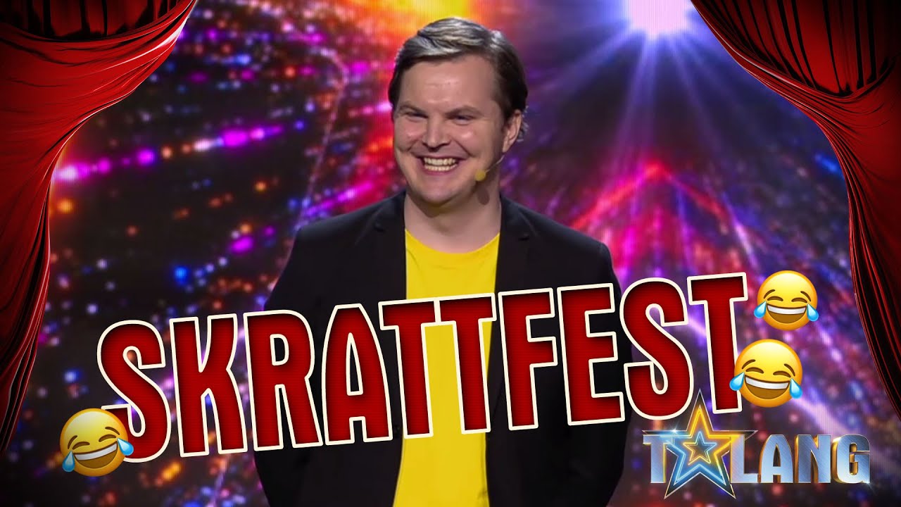 Talangjuryn i gapskratt av Albin Olssons sagostund - Talang 2021