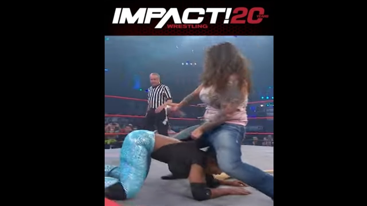ODB Gets Under Jackie Moore's Skin | TNA Hardcore Justice 2013