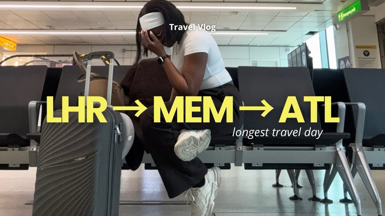 Long Travel Day | 2 flights + road trip to Atlanta