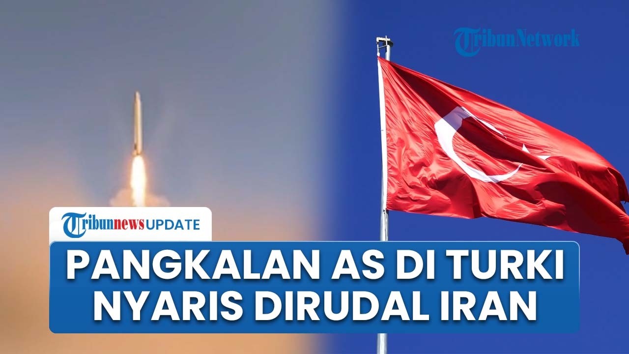 Perang Meluas, Rudal Iran Hendak Serang Pangkalan AS di Turki tapi Ditembak Jatuh Pertahanan NATO