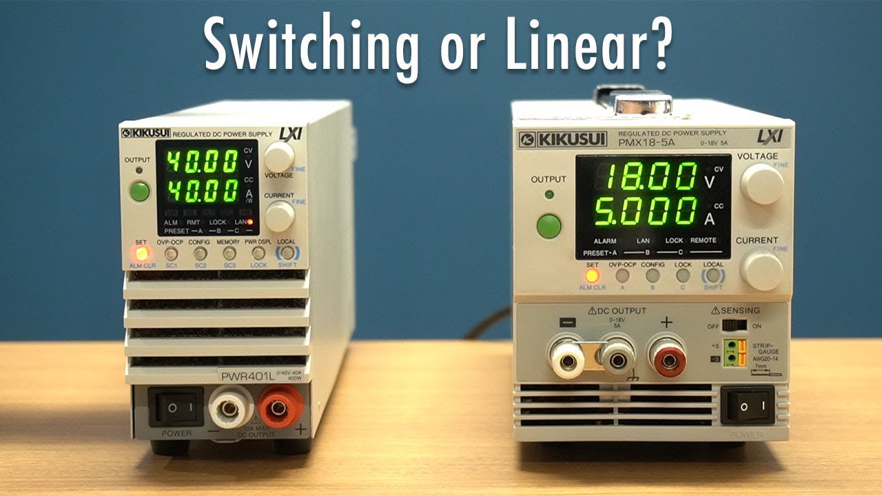 Linear vs Switching DC Power Supplies - What's the Difference?