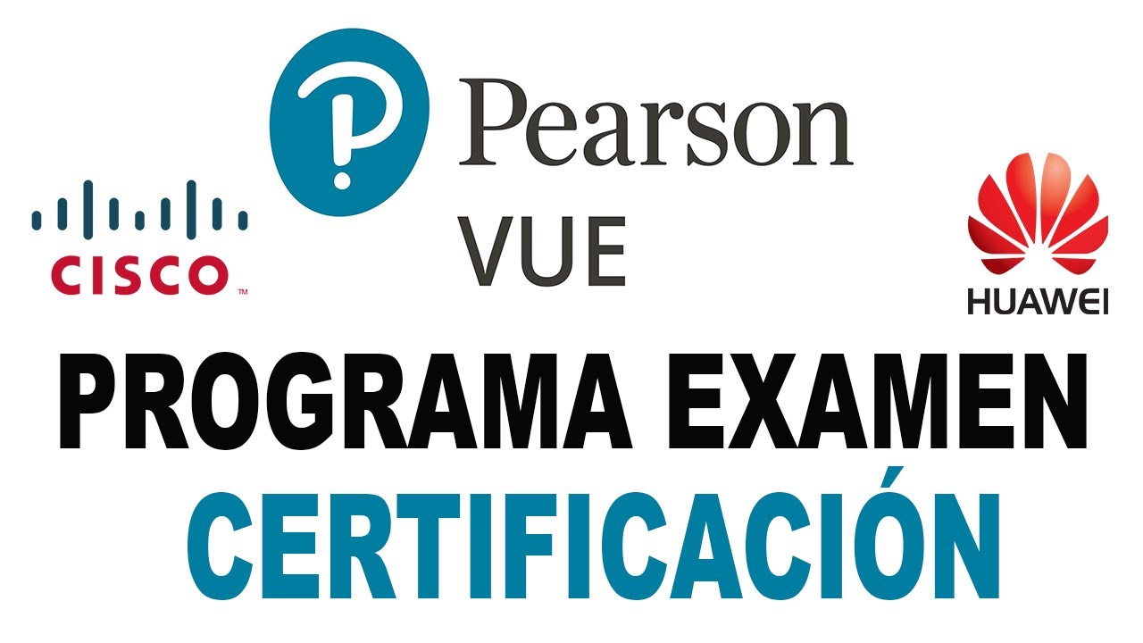 Como PROGRAMAR examen de CERTIFICACIÓN en Pearson VUE | HUAWEI CISCO