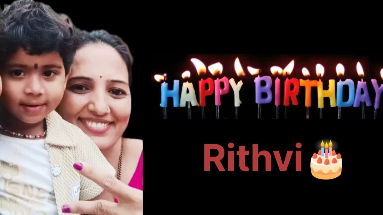 Rithvi na birthday da jolly 😃🥳
