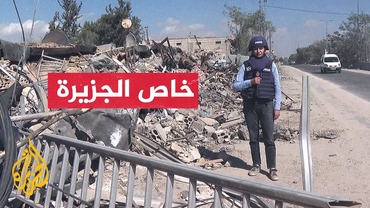 استهدافات إسرائيلية متكررة للمباني المتاخمة لطريق رياق بعلبك شرقي لبنان