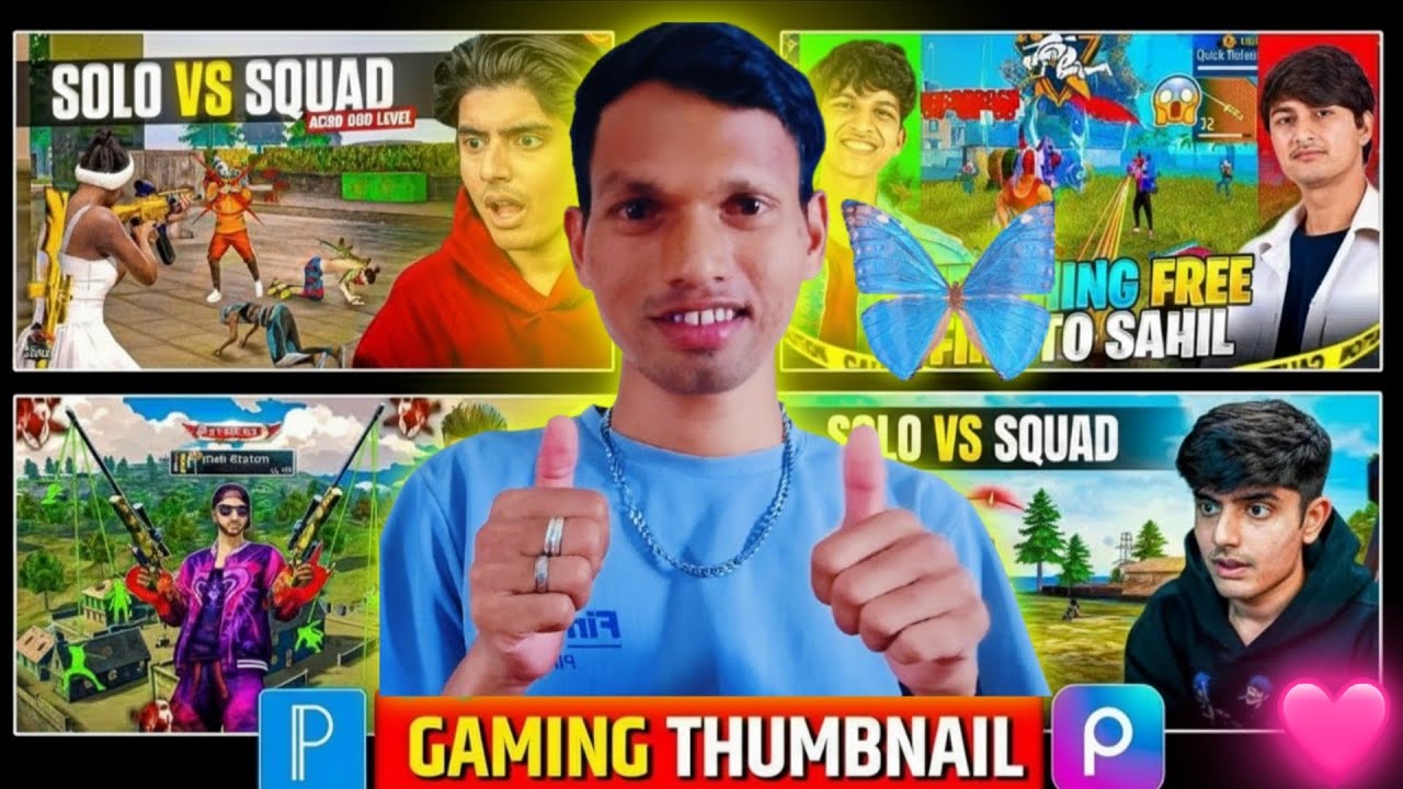 Gaming Thumbnail Kaise Banaye l How To Make Gaming Thumbnail l Thumbnail Kaise Banaye l 
