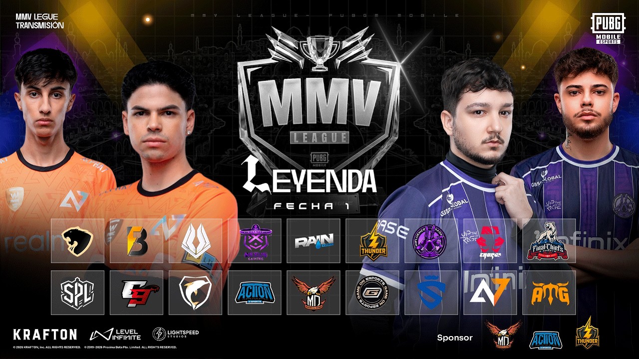 MMV LEAGUE SEASON 3 / DIVISIÓN  LEYENDA / PRIMERA FECHA