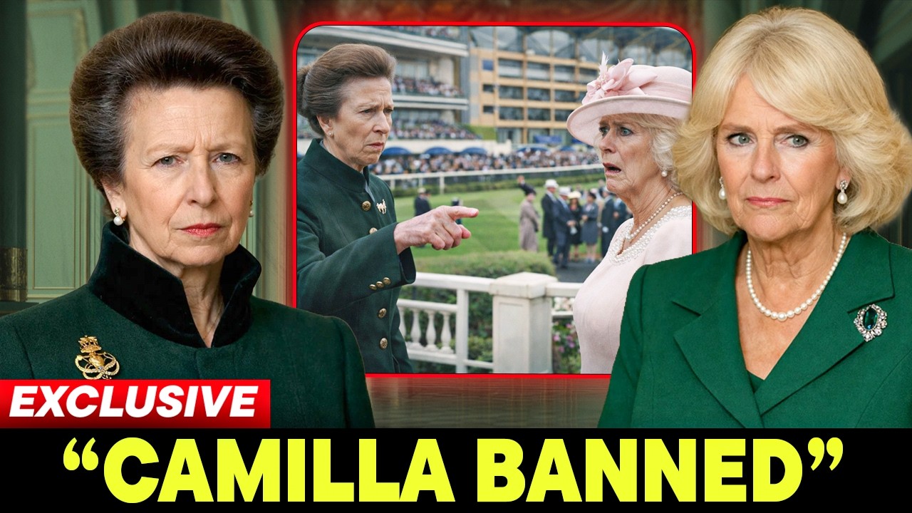 5 MIN AGO: Princess Anne BANS Camilla From Royal Ascot - First Time in History