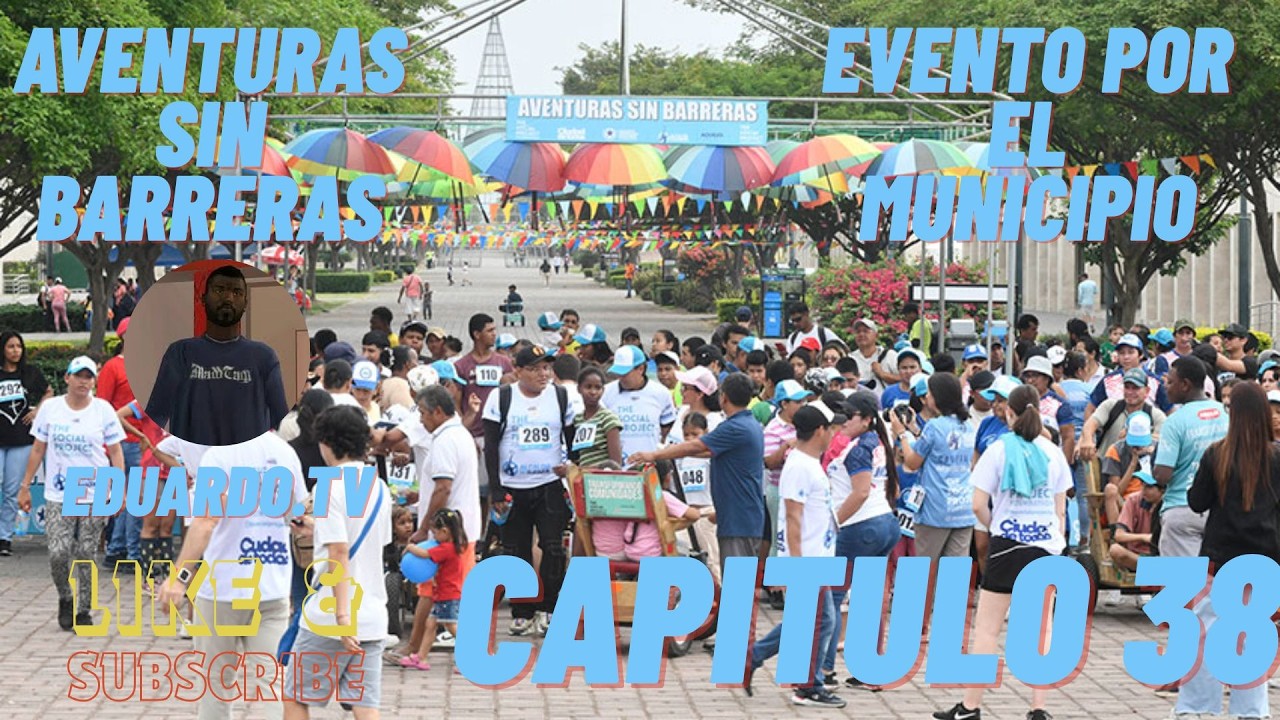 EDUARDO TV CAPITULO 38 PASEO AL PARQUE SAMANES Y CONOCIENDO AL EVENTO POR EL MUNICIPIO DE GUAYAQUIL