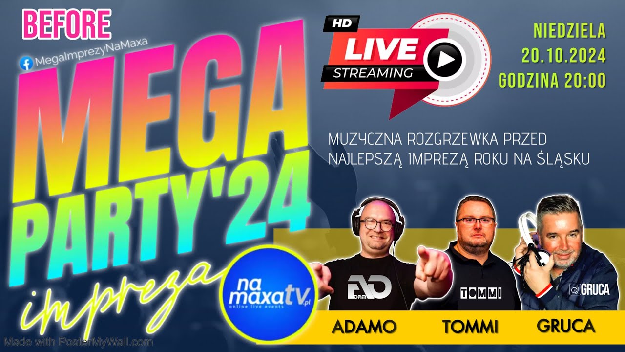 LIVE🔴20.10.2024 👉Before MEGA PARTY '24