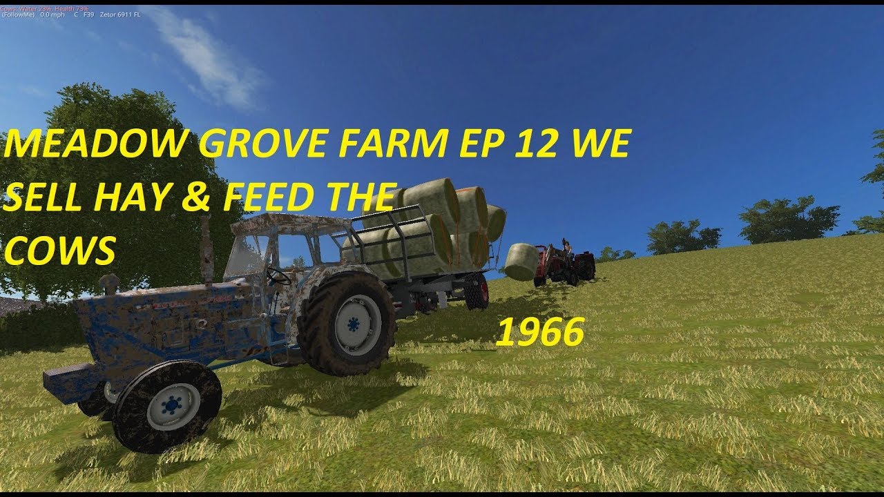 farming simulator 17 MEADOW GROVE FARM INB 1966 EP12