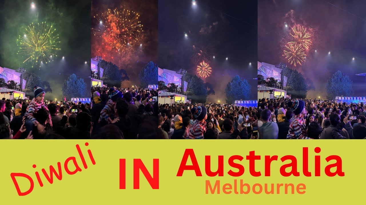 Melbourne Diwali celebration #deepavali  #melbourne #celebration