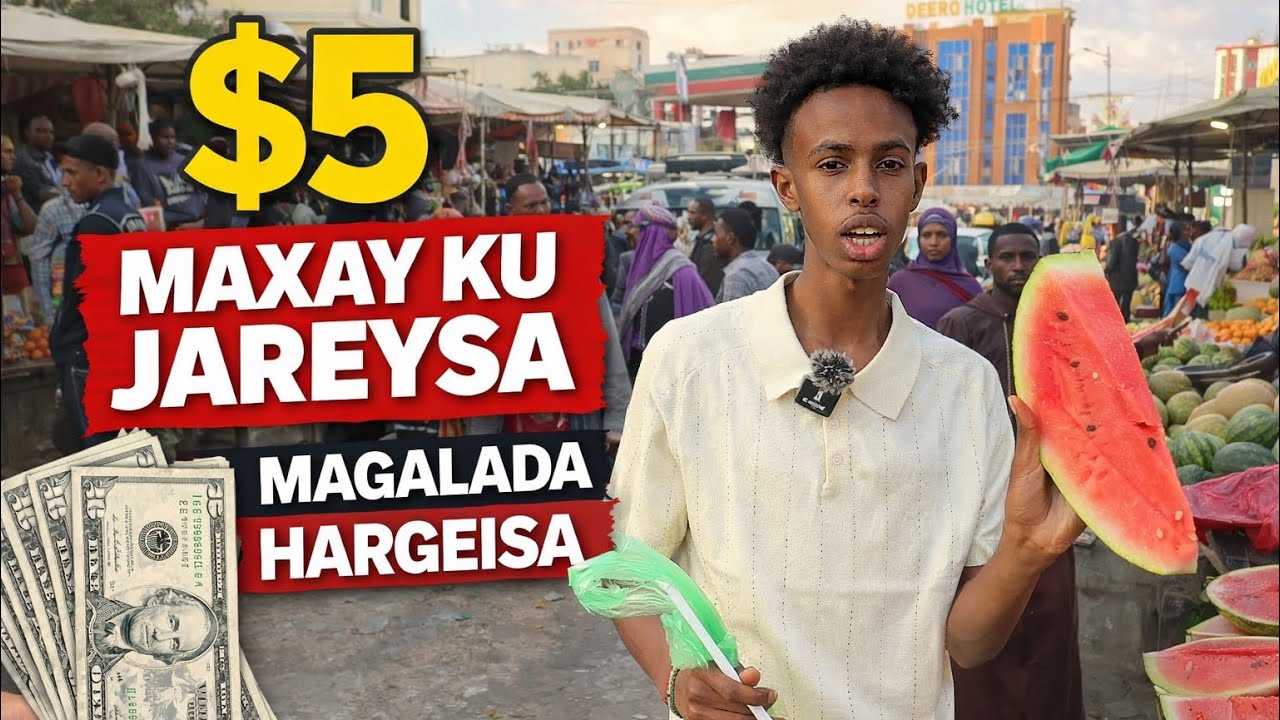 5$ Maxay afur ku goyneysa magalada hargeisa ? What can $5 buy for Iftar in Hargeisa city?🙌🏼💸