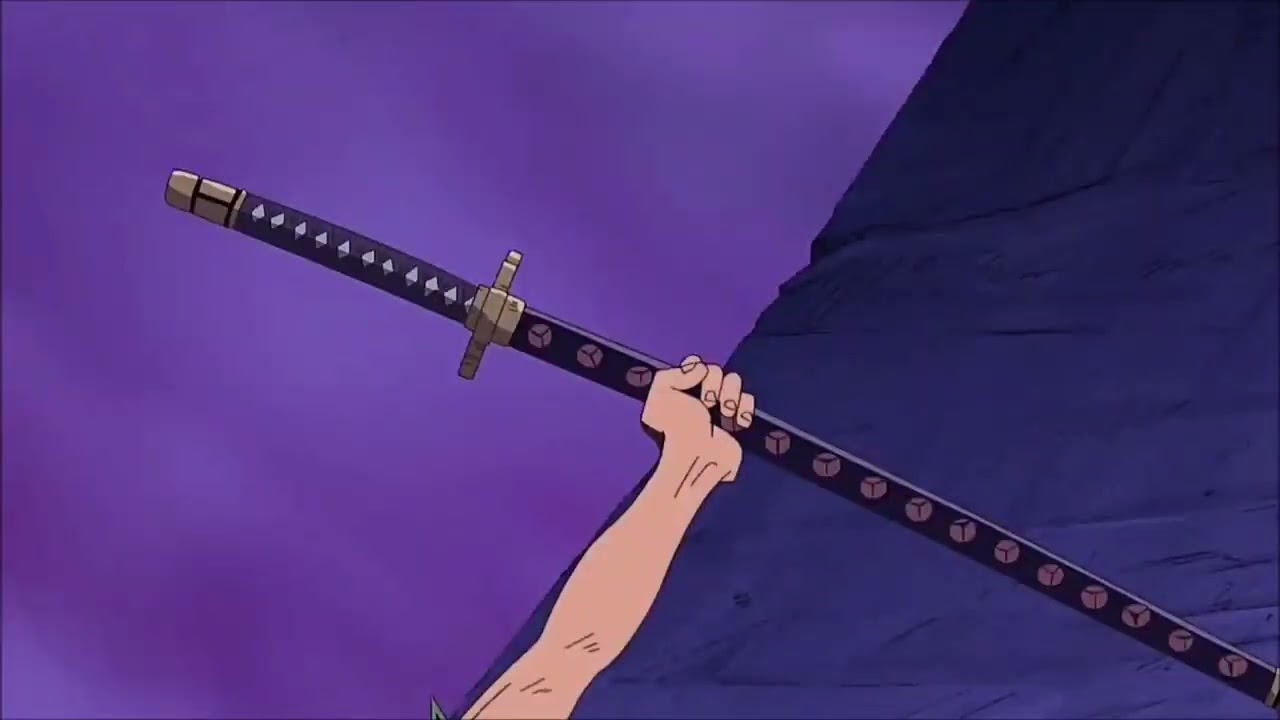 Ryuma gives his sword to zoro