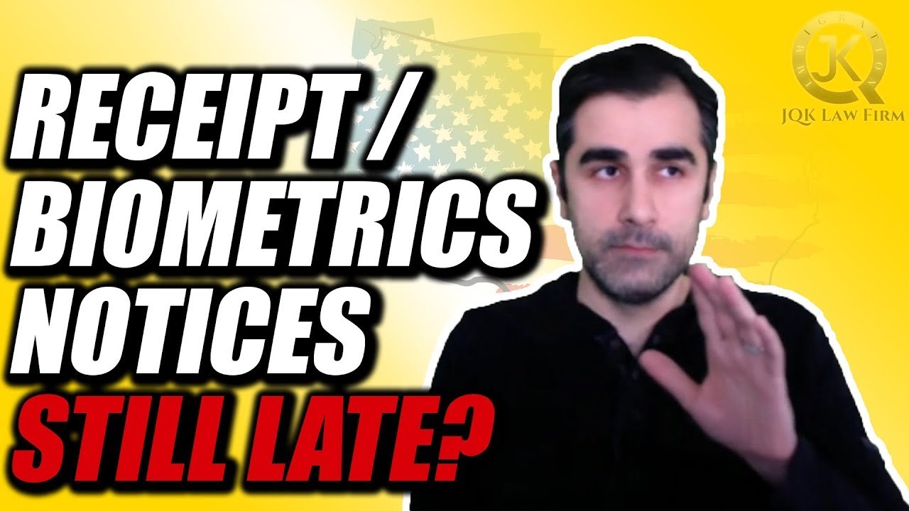 Are Receipt Notices & Biometrics Notices Still Late?