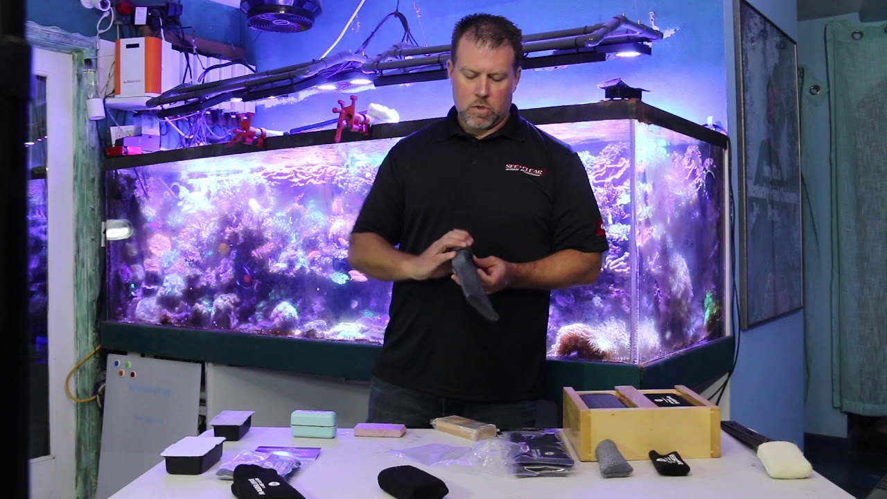 MagSleeve by SeeClear - best tool for cleaning acrylic reef aquarium tank - at UniqueCorals