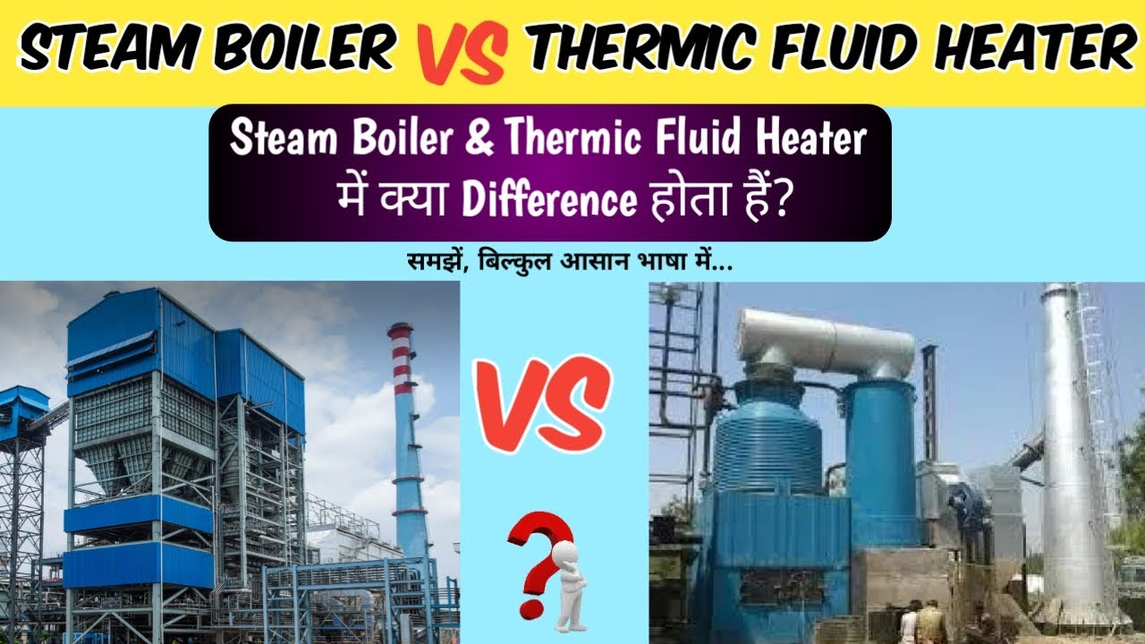 Steam Boiler Vs Thermic Fluid Heater | Why Thermic Fluid Heater is More Safe than Boiler?