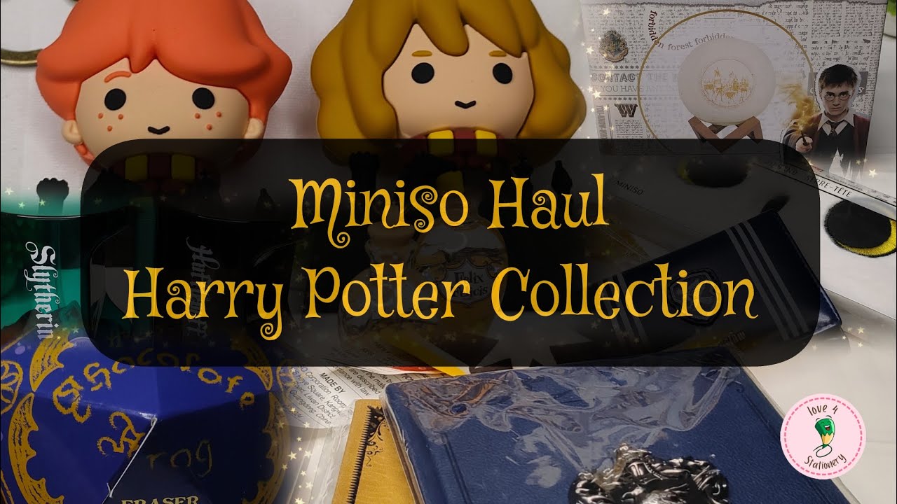 Miniso Haul Harry Potter Collection | Stationery and more | Delhi, India #miniso #harrypotter #india