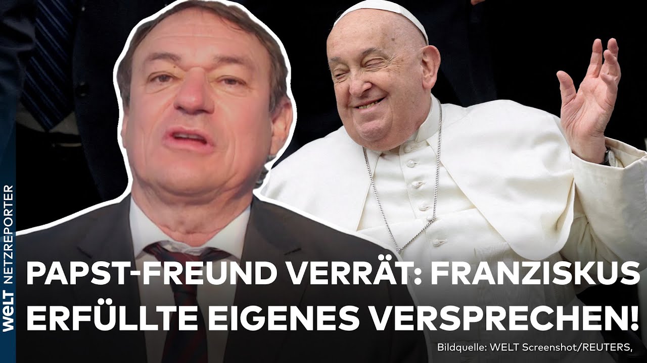 VATIKAN: Papst Franziskus stirbt im Alter von 88 Jahren! Papst-Freund Andreas Englisch teilt Details
