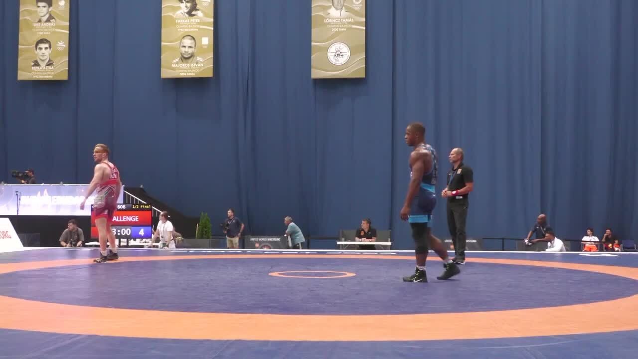 Semi Final • GR 77Kg • LÉVAI Zoltán (HUN) vs. Kamal Ameer BEY (USA)