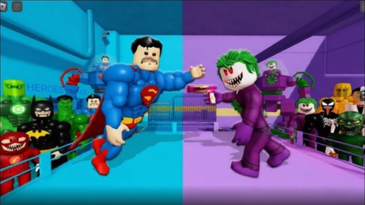 SUPERHERO vs VILLAIN Prison Run… Can I Escape?! 😱 (Full Walkthrough)