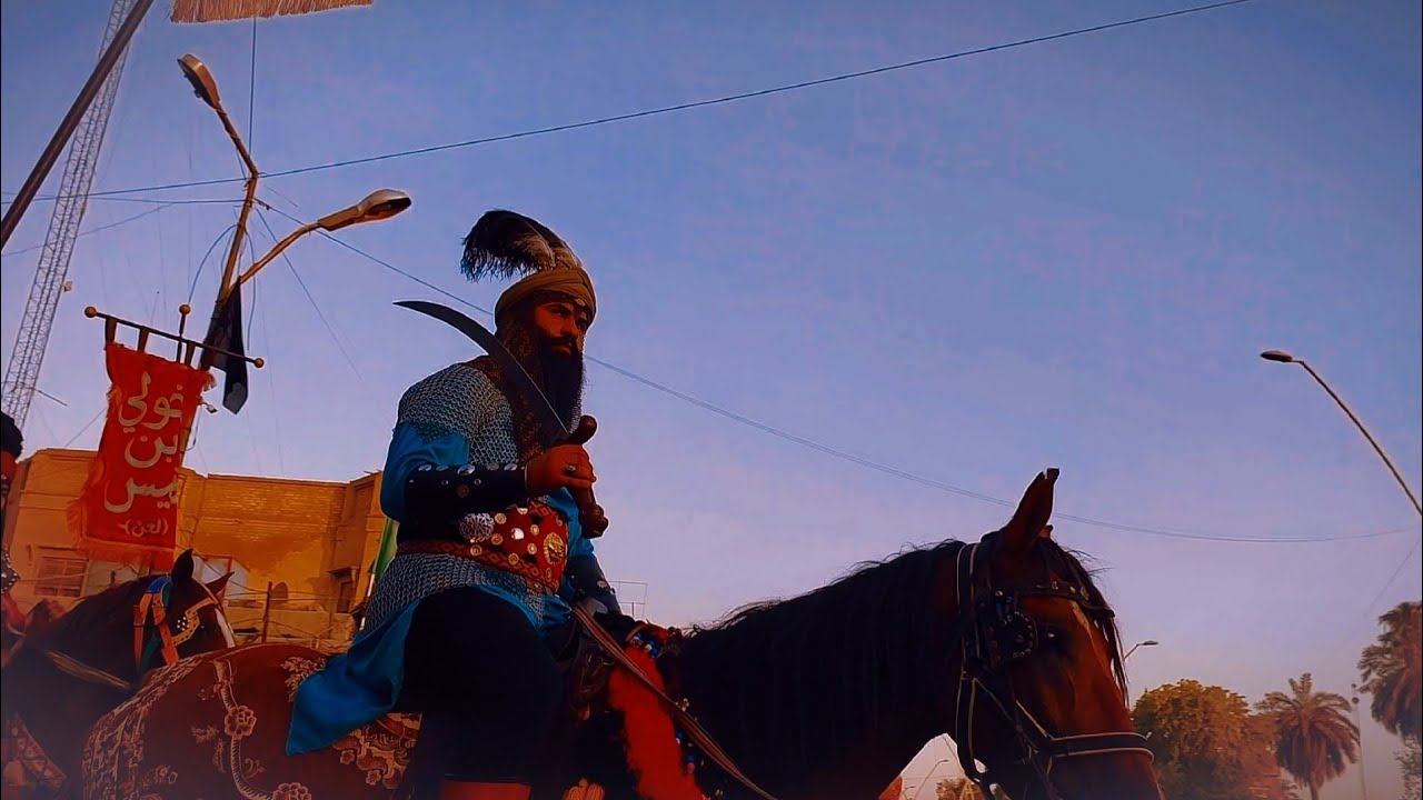 تشابيه حرق الخيام و الخروج بضعن السبي موكب شهداء الكسرة محرم ١٤٤٥