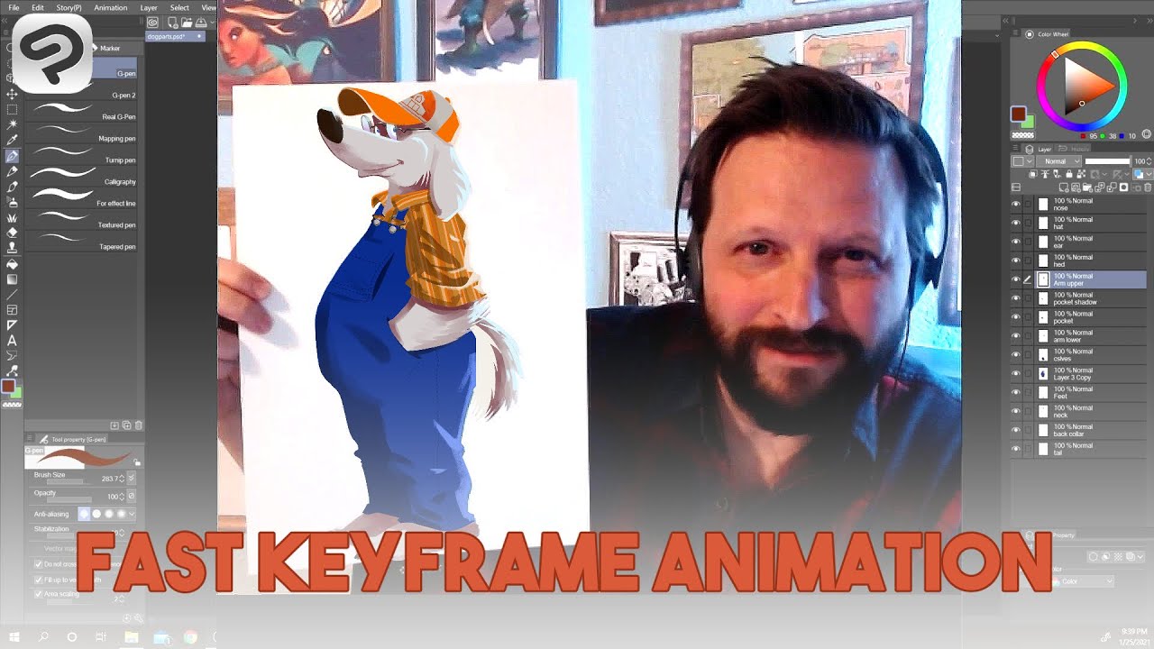 Animate Your Existing Characters in Clip Studio Paint Easily With Keyframes