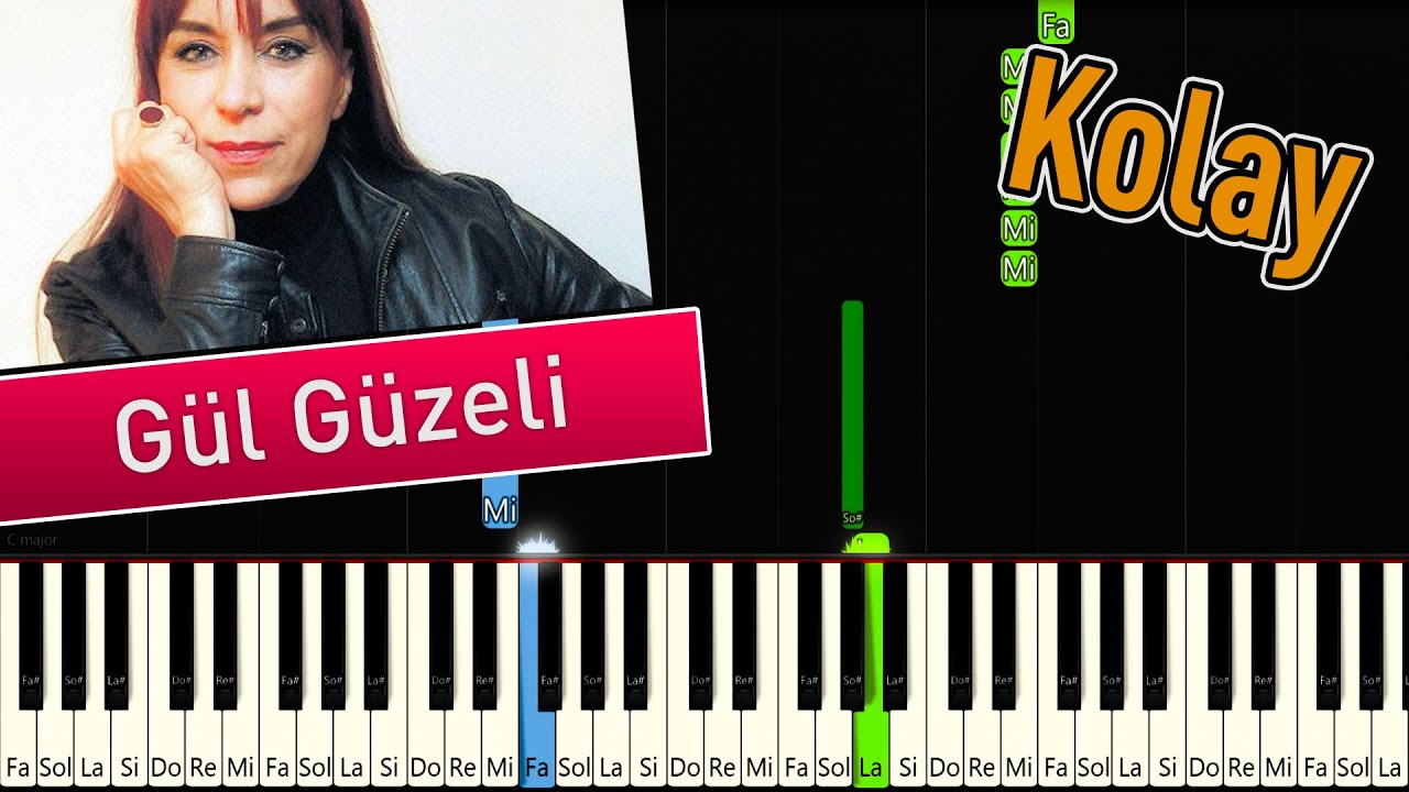 Gül Güzeli | Kolay Piyano - Nasıl Çalınır
