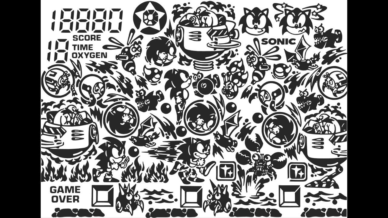 Sonic the Hedgehog (Tiger handheld): Marble Zone music