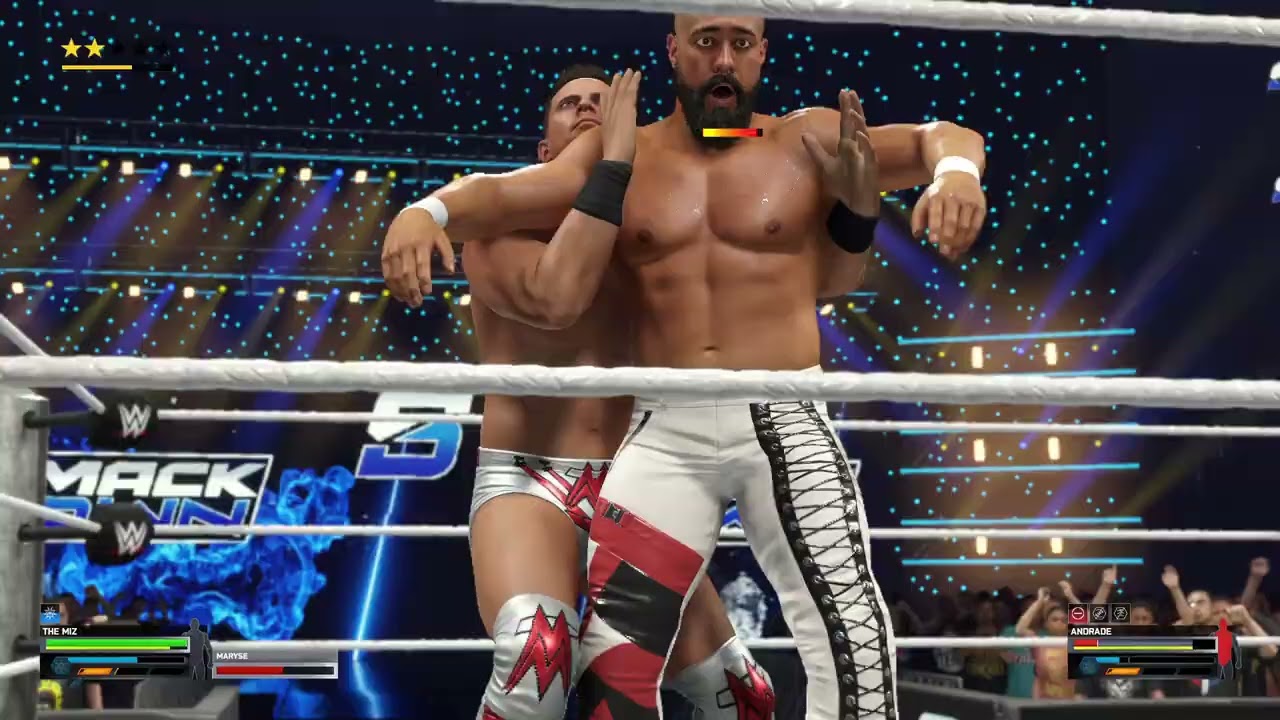 WWE 2K25 Universe Mode - Miz vs Andrade