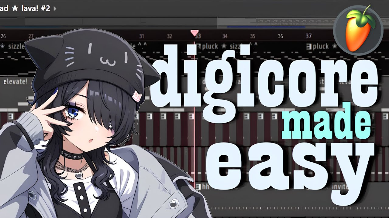 easiest way to make hyperpop digicore beats