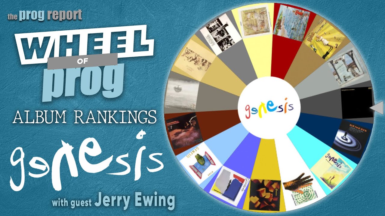 Wheel of Prog - Genesis Albums Tier List with guest Prog Magazine's Jerry Ewing