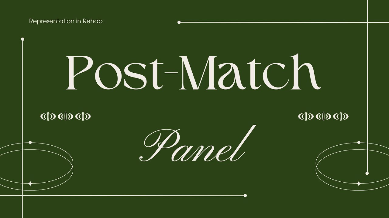 Representation in Rehab Match Panel 2025