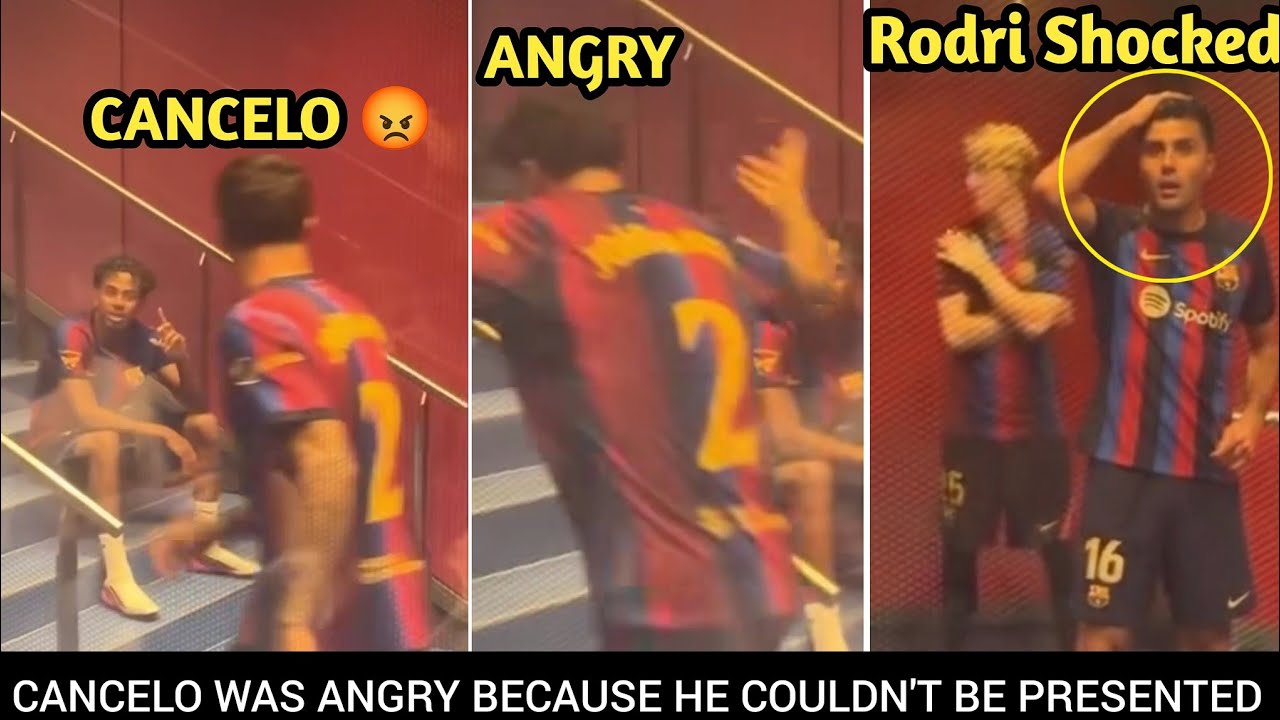 Rodri Was Shocked As Cancelo Couldn't Be Presented Because Barcelona Couldn't Finish His Paperwork