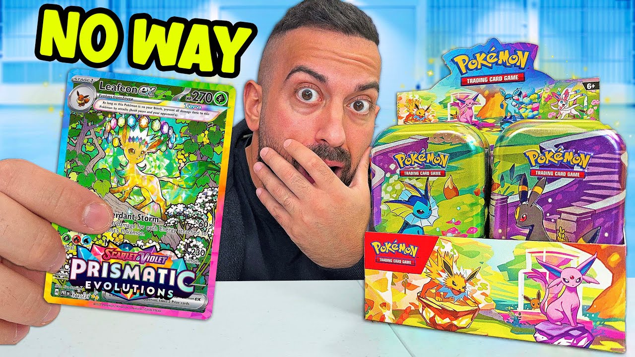 Prismatic Evolutions Mini Tins Are ACTUALLY INSANE