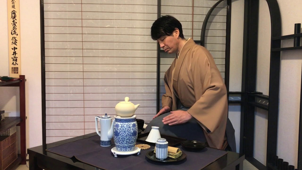 煎茶道 黄檗売茶流 平成一景2017 中井霜仙
