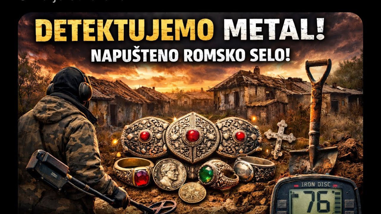 NAPUŠTENO ROMSKO SELO | METAL DETEKCIJA | Abandoned village | Bosnia