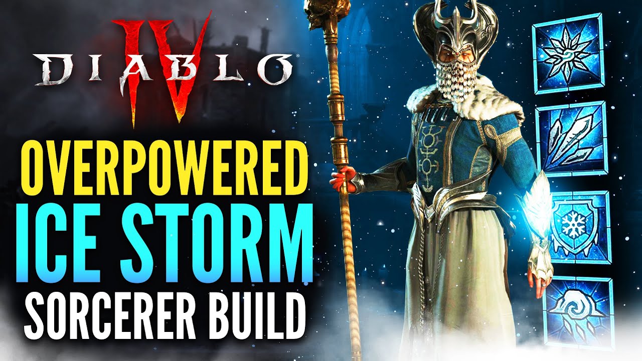 Diablo 4 — руководство по сборке мага «Ледяной шторм» (OVERPOWERED)! (Уровень 1-50+) Лучшая сборк...