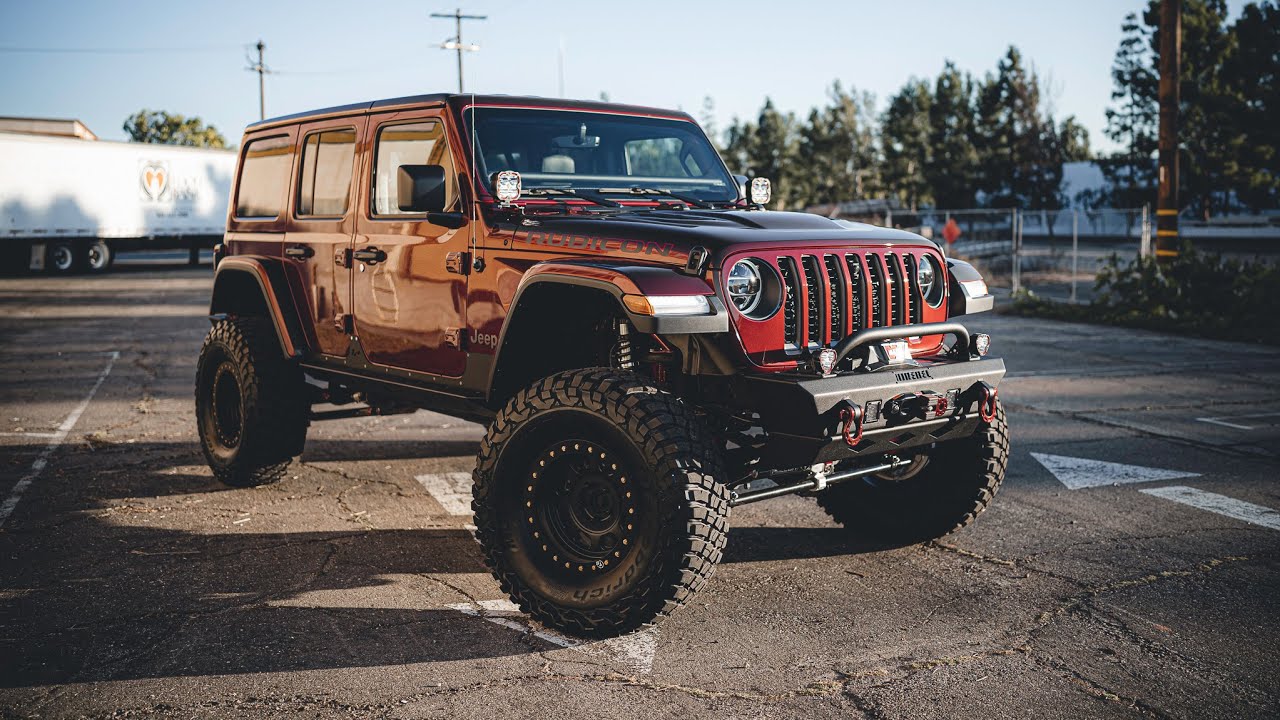 Snazzberry Diesel Jeep Wrangler JL Rubicon Built By Rebel Off Road