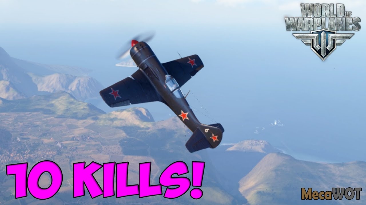 World of Warplanes | Lavochkin La-11 | 10 KILLS - Replay Gameplay 1080p 60 fps